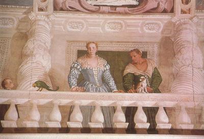 Paolo  Veronese Giustiana Barbaro and her Nurse (mk08)